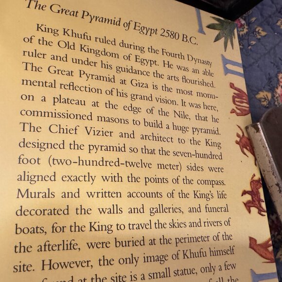 The Seven Ancient Wonders of The World - A Pop-up Book - Picture 4 of 6